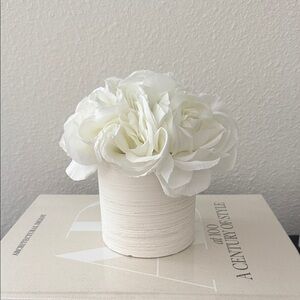 White Decorative Floral Arrangement